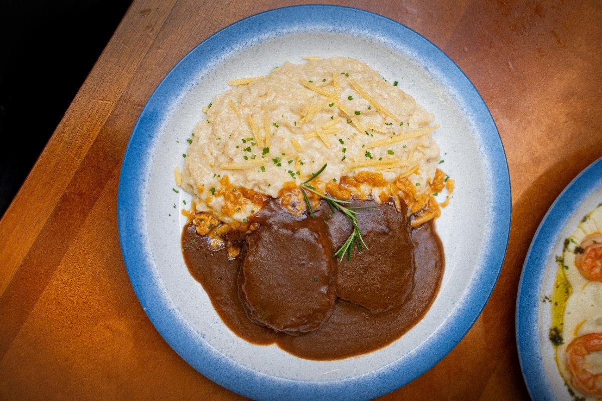 MEDALHÃO DE FILÉ COM RISOTO